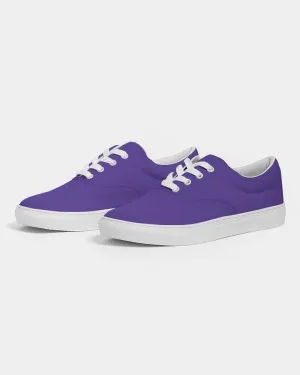 Bright Violet Women's Canvas Sneakers | Women's | Bright Pure Violet | C88M100Y0K0