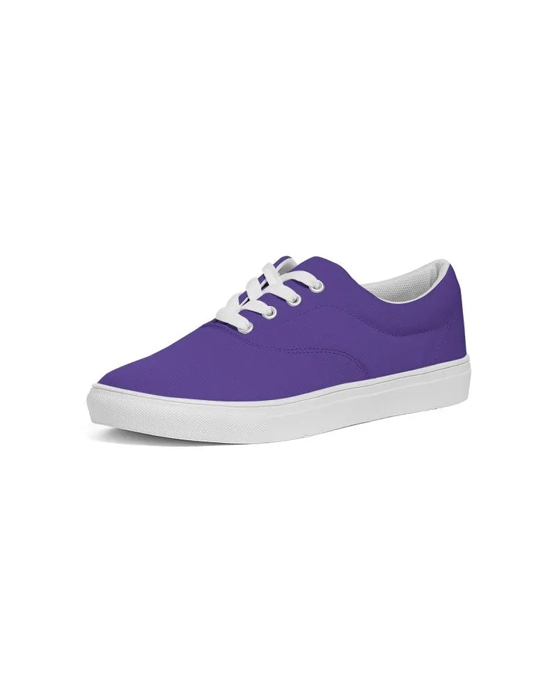 Bright Violet Women's Canvas Sneakers | Women's | Bright Pure Violet | C88M100Y0K0