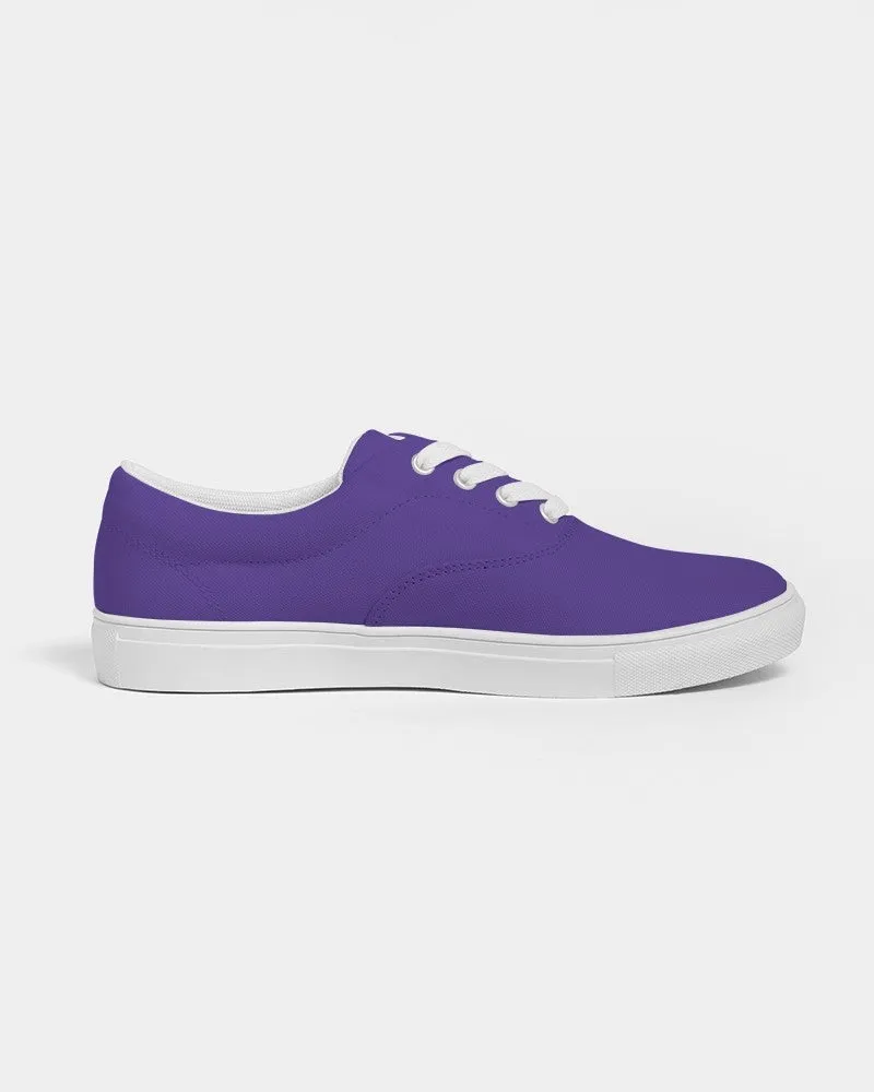 Bright Violet Women's Canvas Sneakers | Women's | Bright Pure Violet | C88M100Y0K0