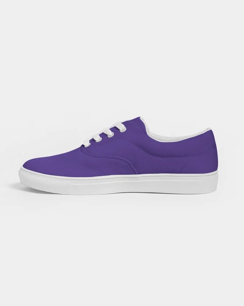 Bright Violet Women's Canvas Sneakers | Women's | Bright Pure Violet | C88M100Y0K0