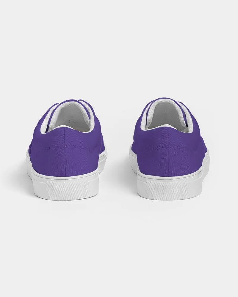 Bright Violet Women's Canvas Sneakers | Women's | Bright Pure Violet | C88M100Y0K0