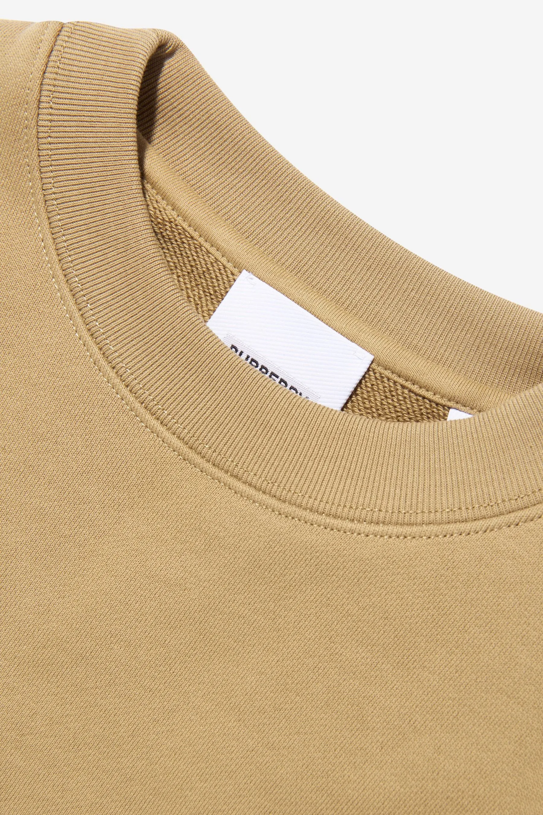 Burberry Boys Cotton Check Panel Sweatshirt