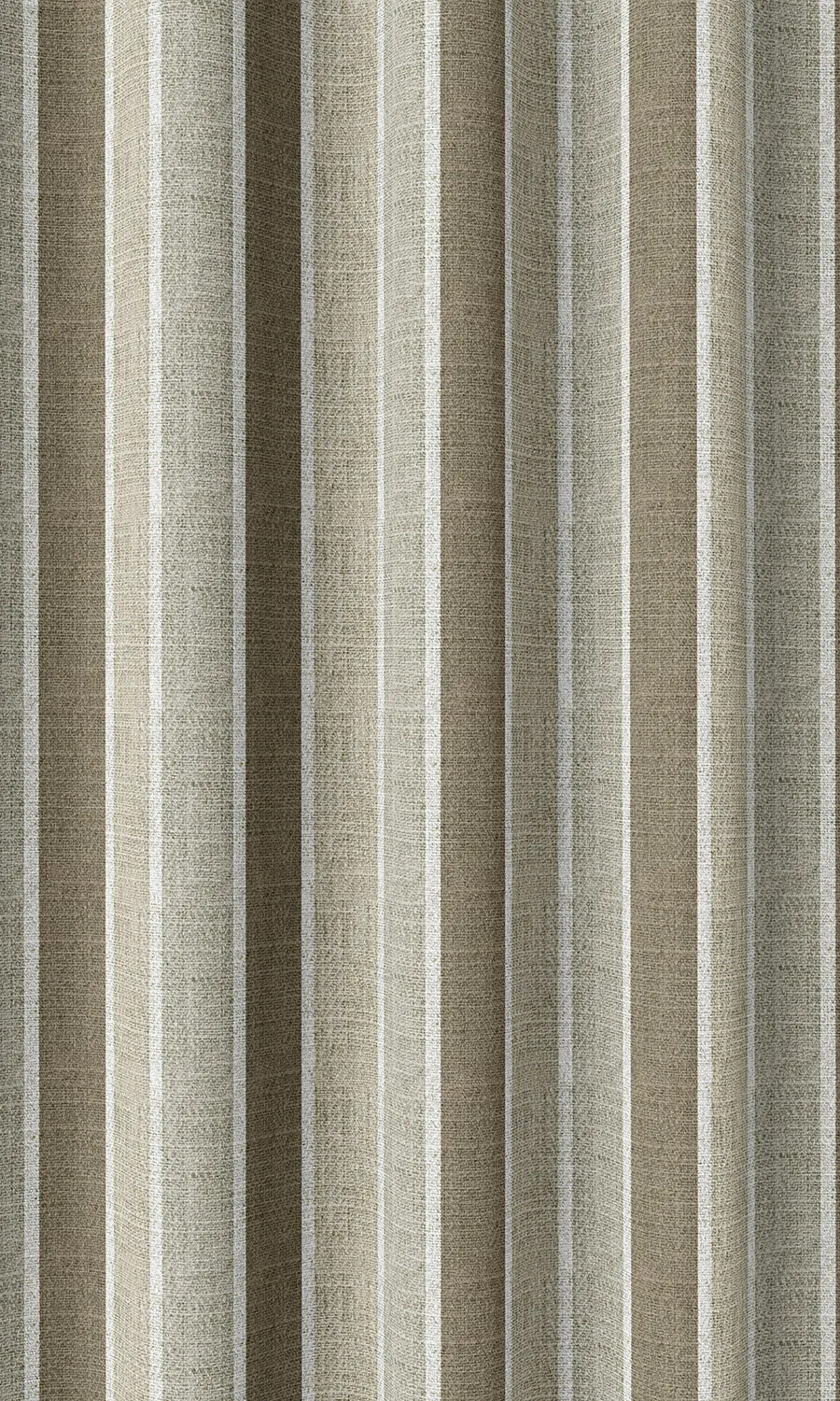 'Caribbean Bone' Striped Patterned Roman Shades (Beige/ Brown)