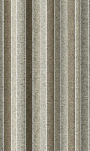 'Caribbean Bone' Striped Patterned Roman Shades (Beige/ Brown)