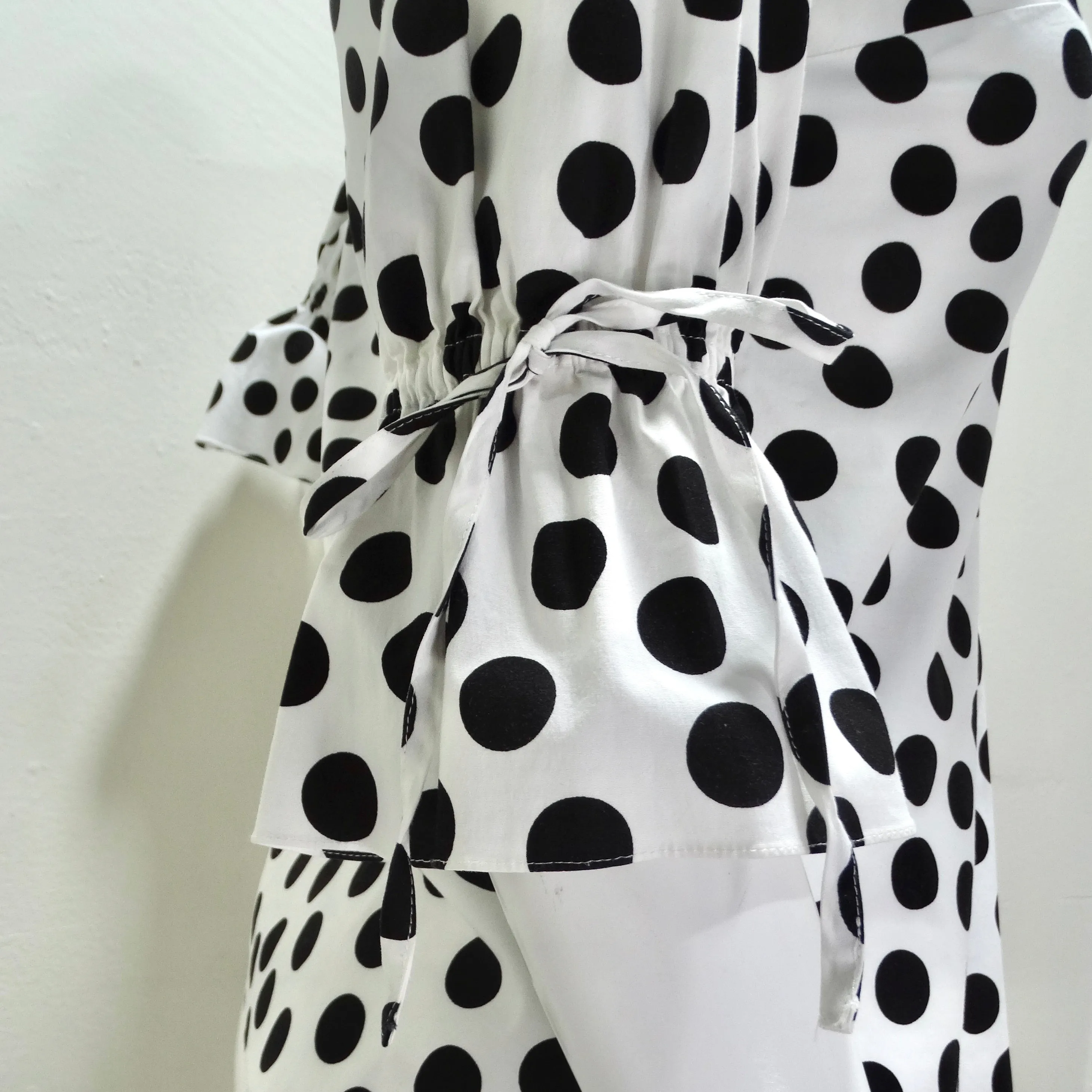 Carolina Herrera Polka Dot Blouse