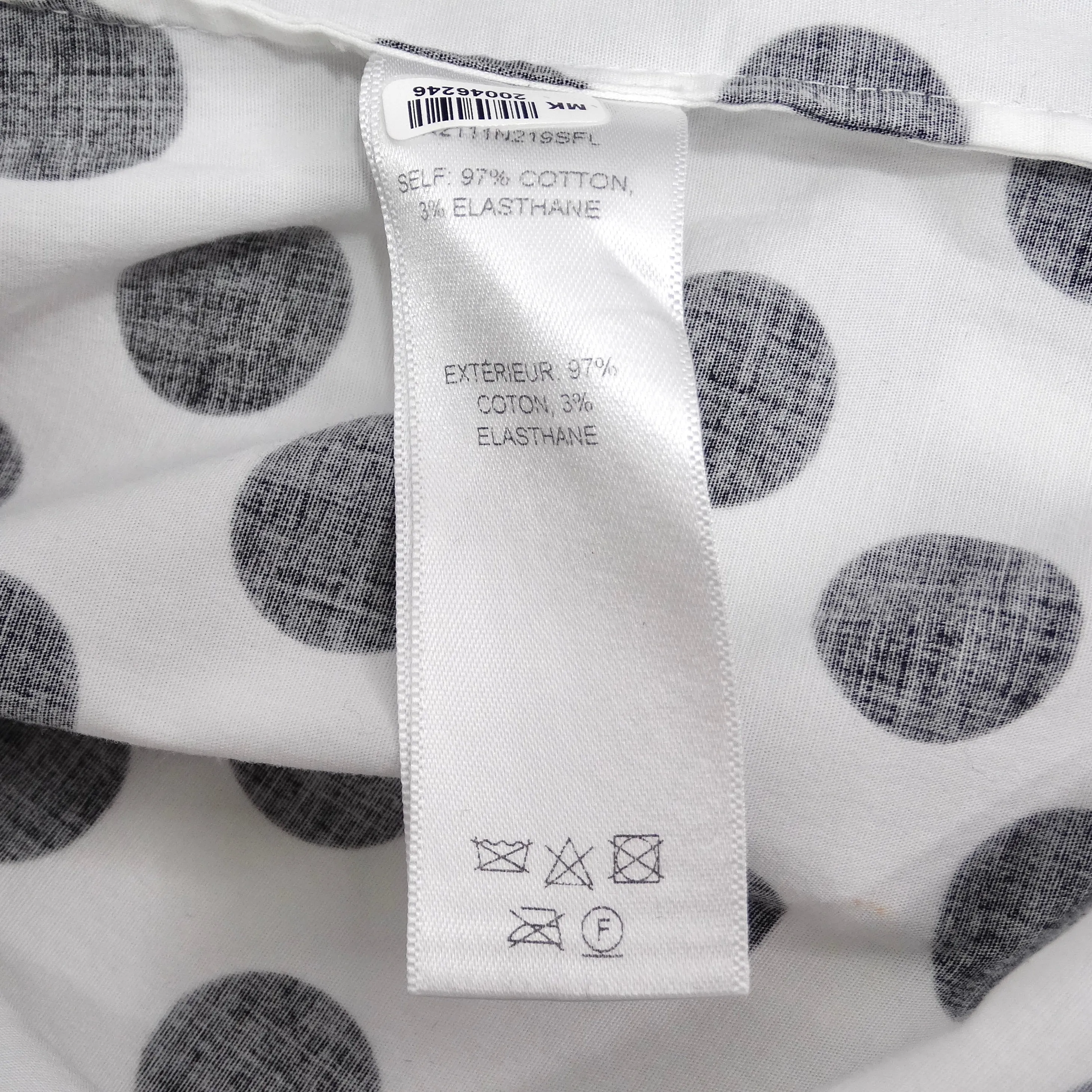 Carolina Herrera Polka Dot Blouse