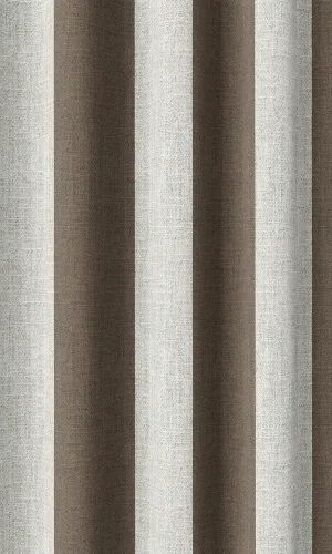'Cloudless Sky' Geometric Print Roman Shades (Brown/ White)