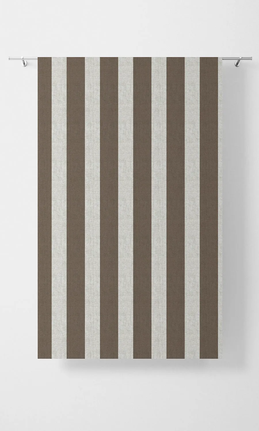 'Cloudless Sky' Geometric Print Roman Shades (Brown/ White)
