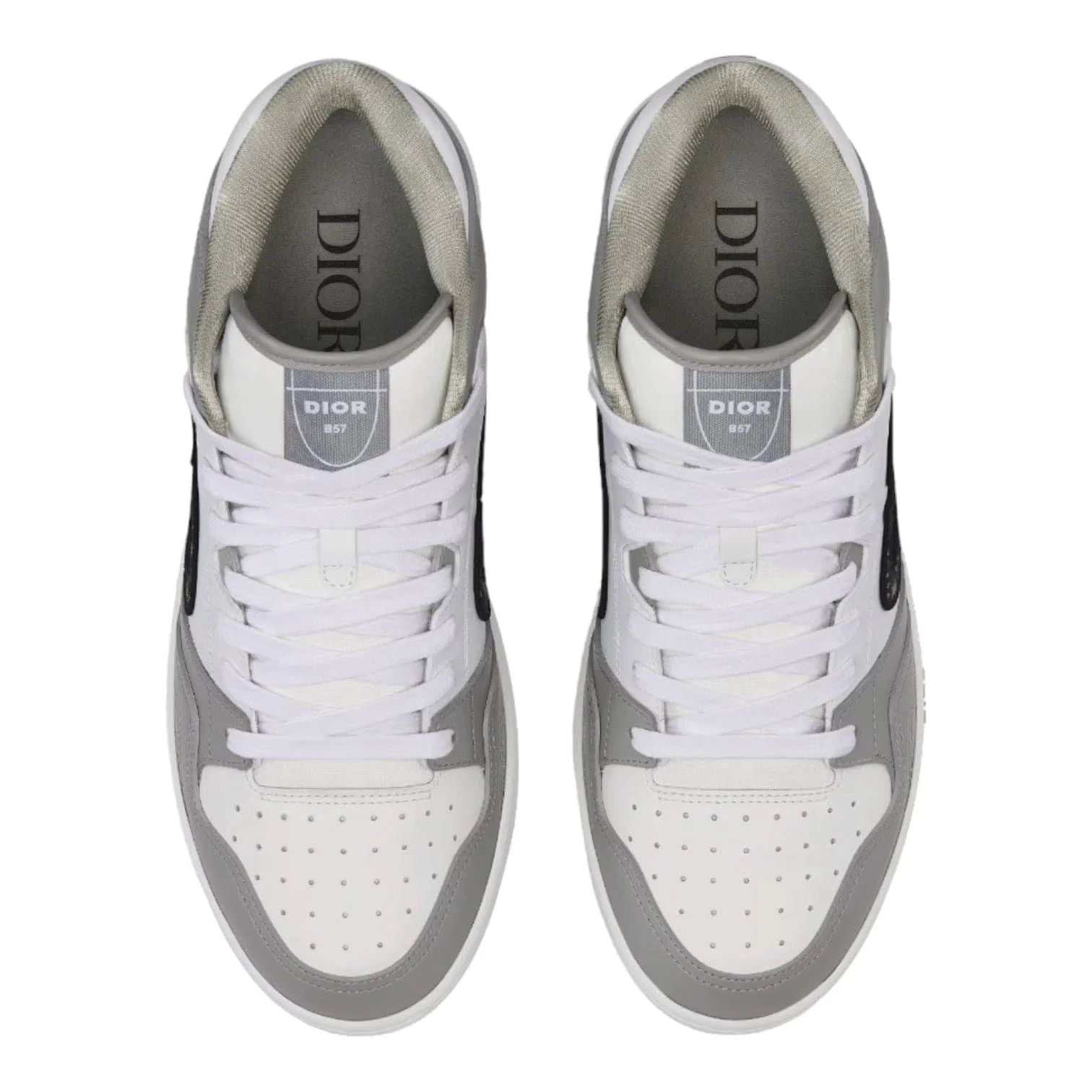 Dior B57 Trainer Mid Grey White