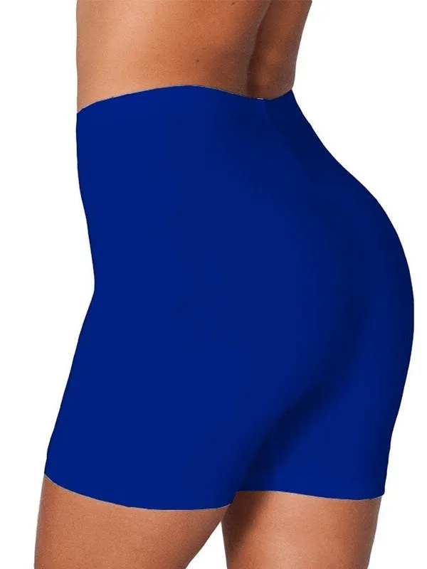 Elastic Cropped High-Waisted Tight-Fitting Women's Shorts - SF0309