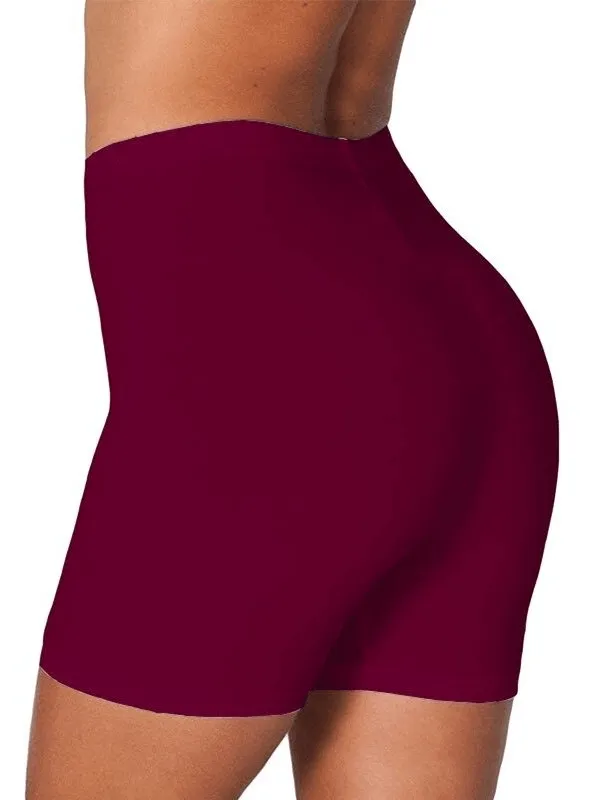 Elastic Cropped High-Waisted Tight-Fitting Women's Shorts - SF0309