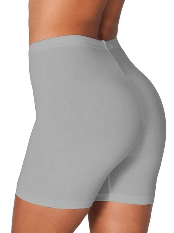 Elastic Cropped High-Waisted Tight-Fitting Women's Shorts - SF0309