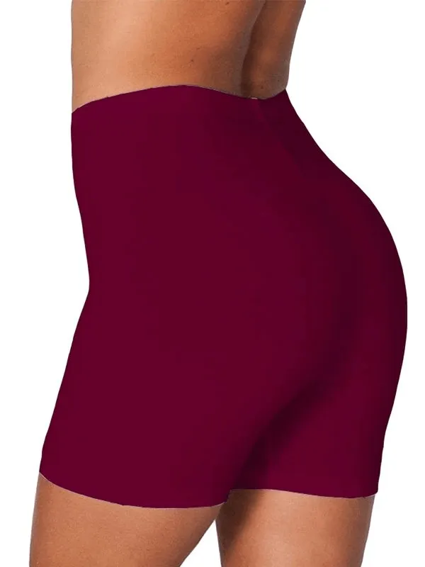 Elastic Cropped High-Waisted Tight-Fitting Women's Shorts - SF0309