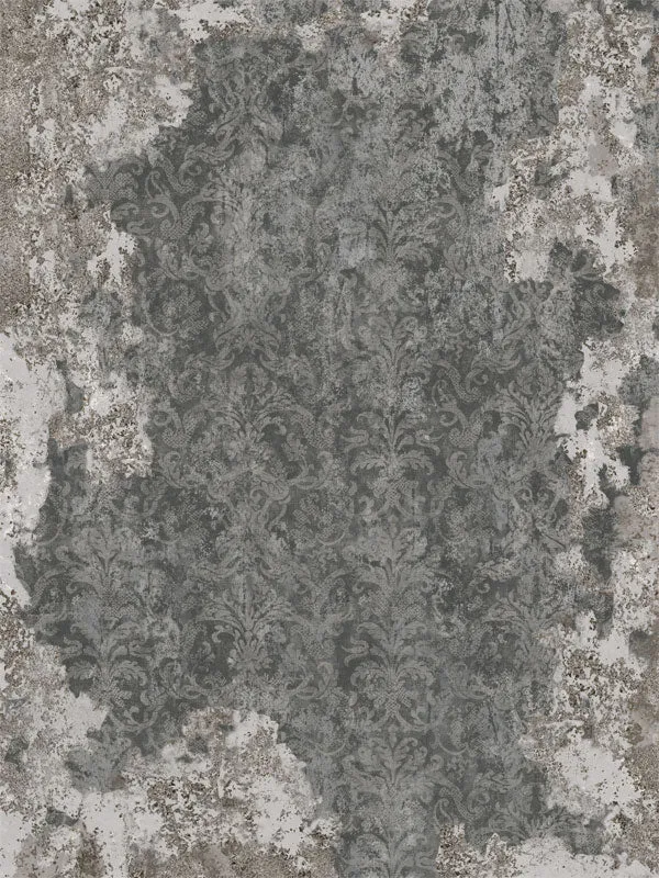 Forgotten Manor Charcoal Printed Photography Backdrop