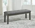 Hallanden Two-tone Gray 50" Dining Bench
