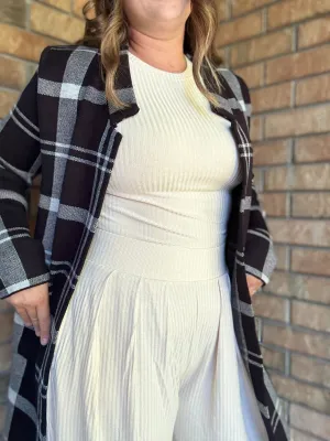 Harper Jumpsuit (Oatmeal)