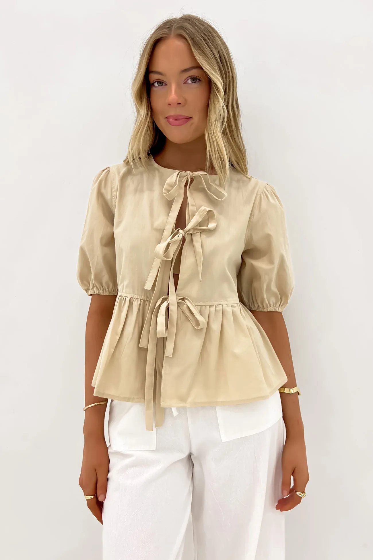 Jude Top Beige