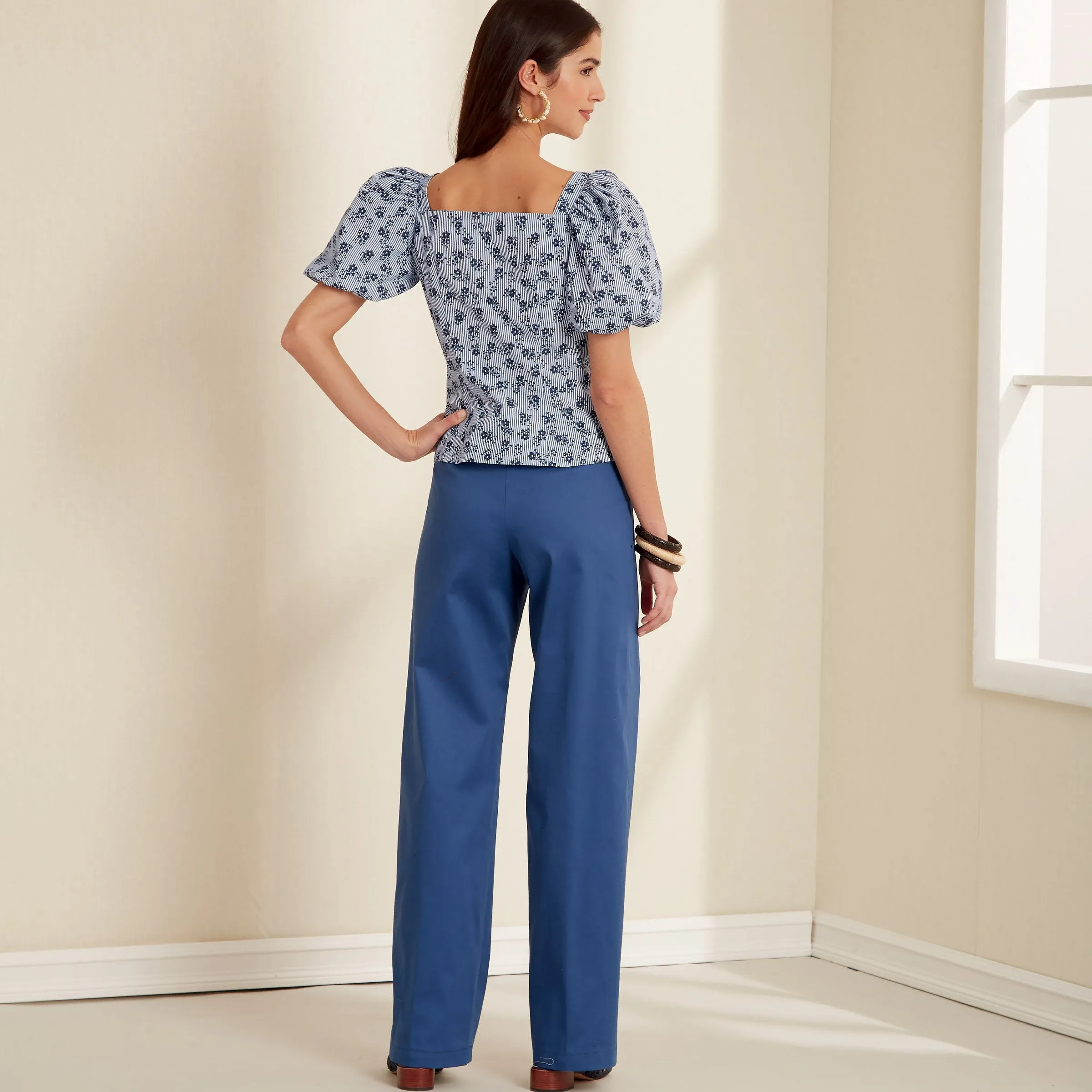 New Look Sewing Pattern 6678 Misses' Top and Trousers