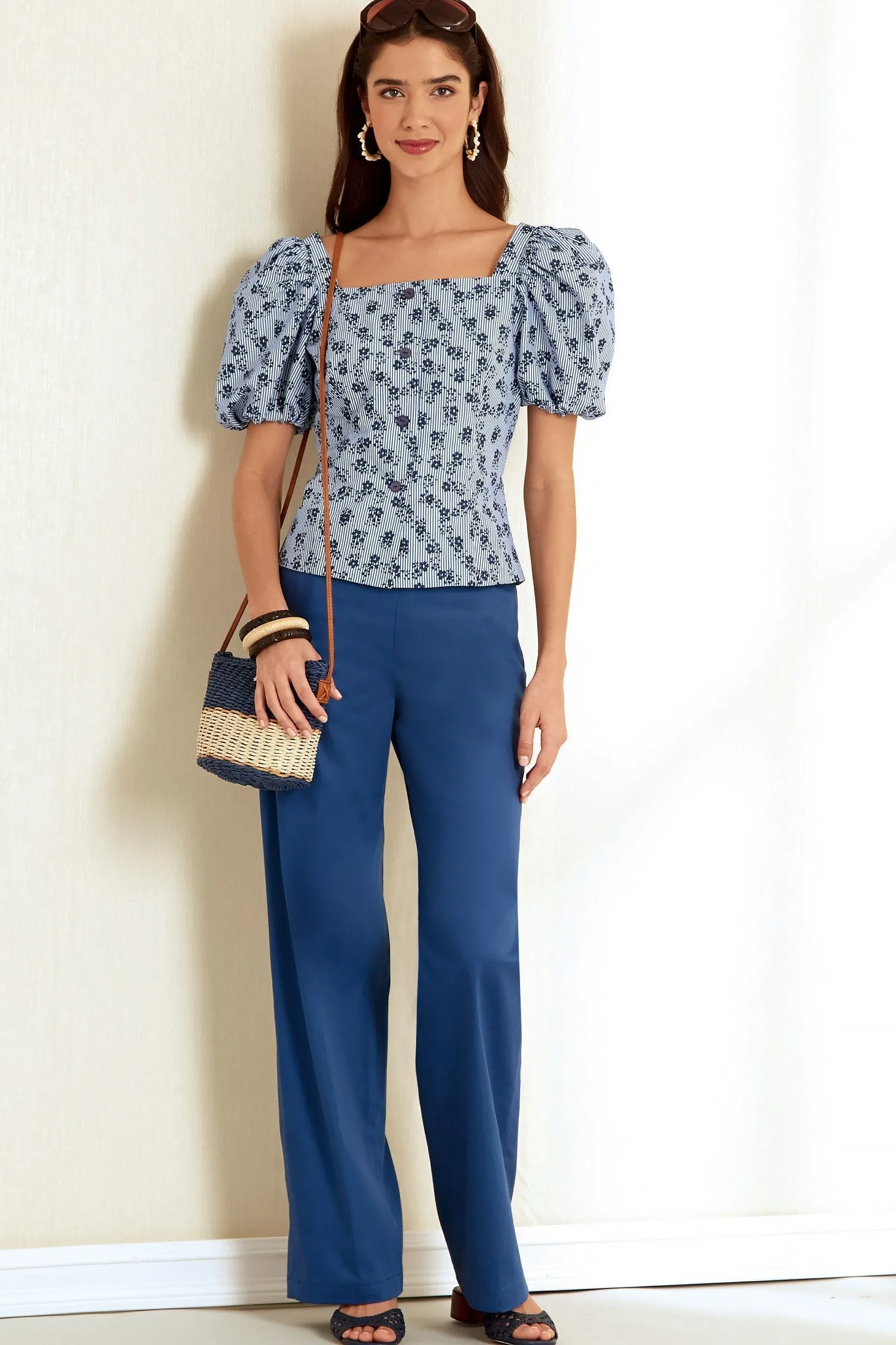 New Look Sewing Pattern 6678 Misses' Top and Trousers