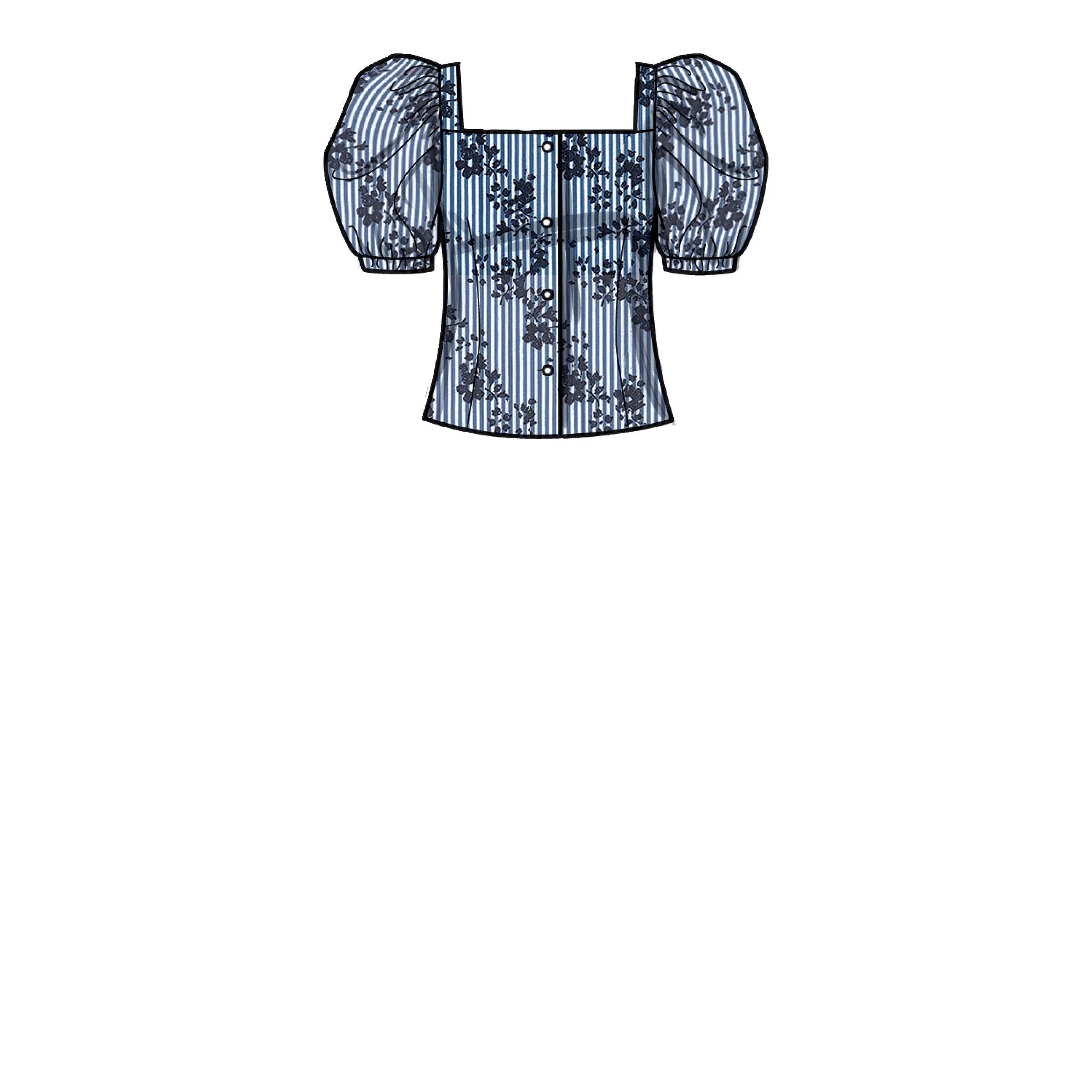 New Look Sewing Pattern 6678 Misses' Top and Trousers