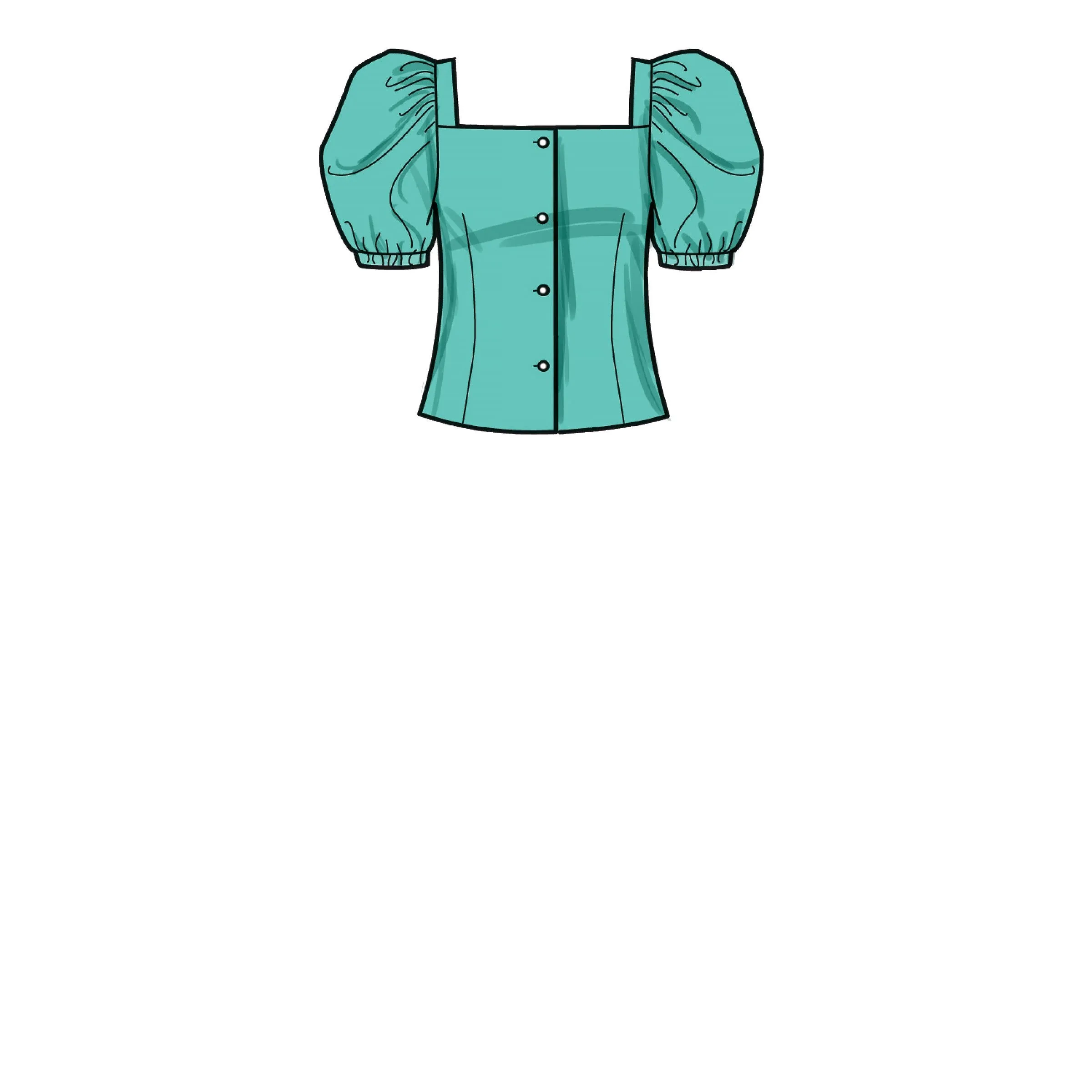 New Look Sewing Pattern 6678 Misses' Top and Trousers