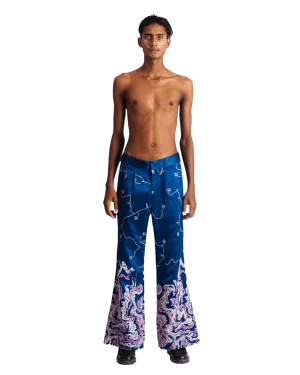 "TILLA" SILK TROUSERS