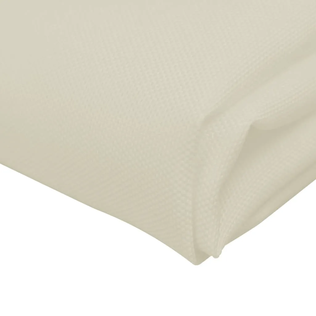 vidaXL Dinner Napkins 10 pcs Cream 50x50 cm