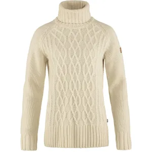 Women's Ovik Cable Knit Roller Neck