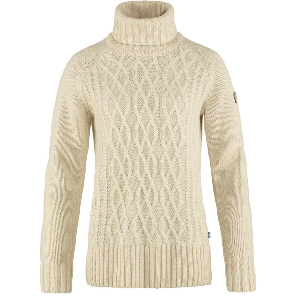 Women's Ovik Cable Knit Roller Neck