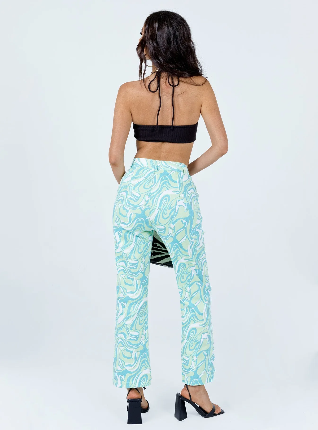 Zaid Pants Green