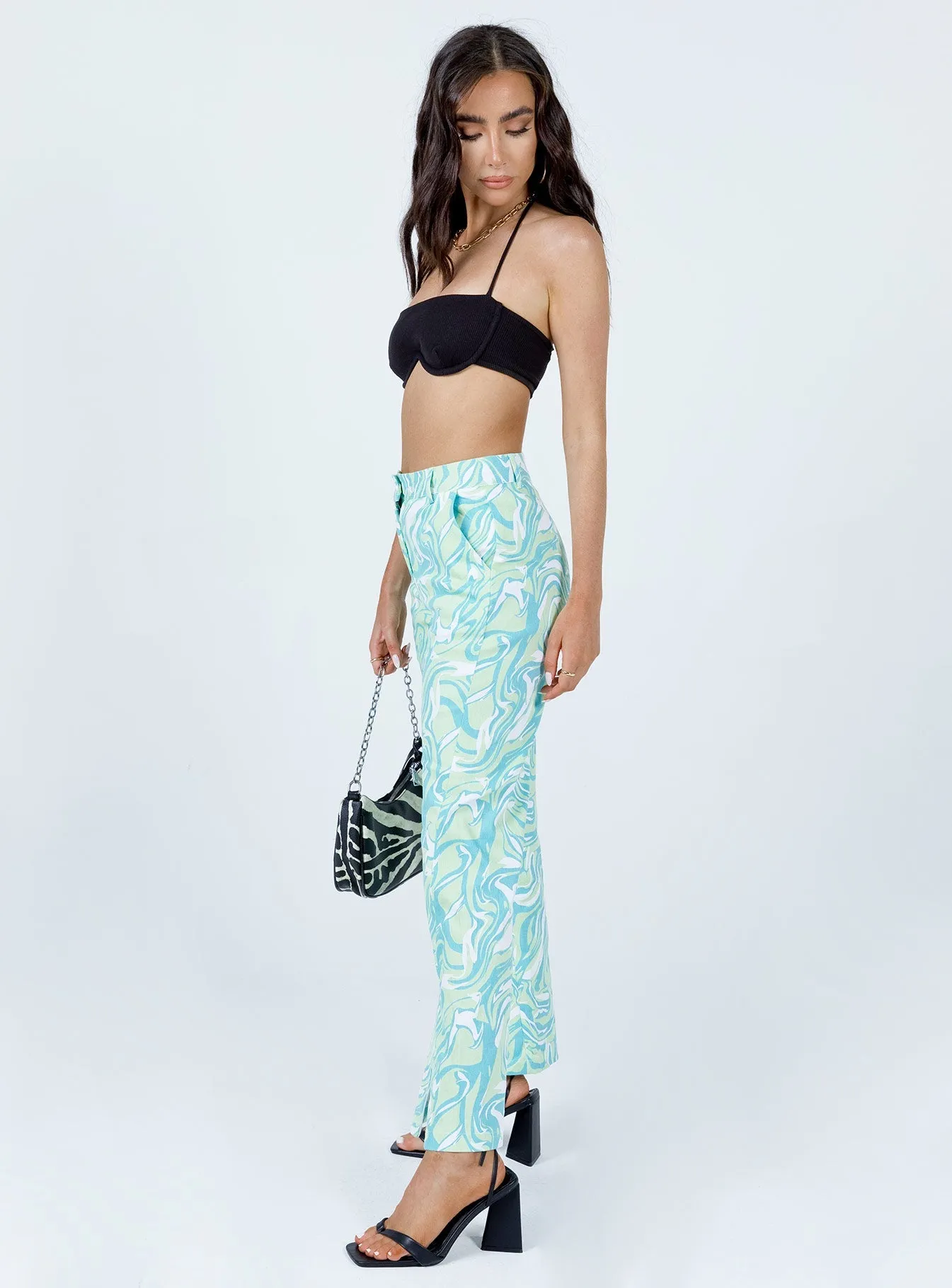 Zaid Pants Green